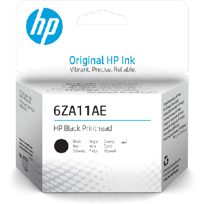 HP Cap de imprimare 6ZA11AE negru tête d’impression A jet d'encre thermique
