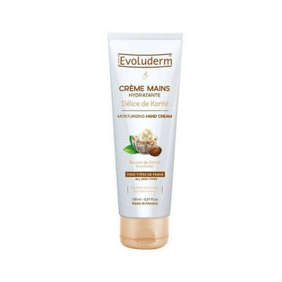 EVOLUDERM - Crème Mains Hydratante Délice De Karité 150ml, Vue principale