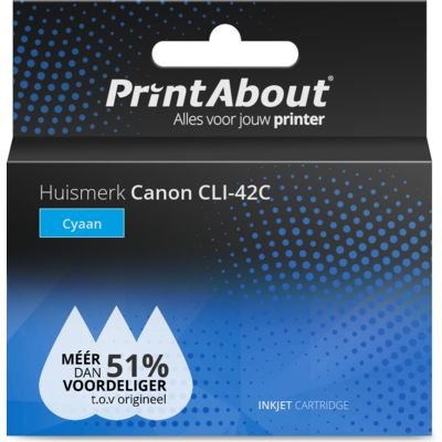 PrintAbout CLI-42C cartouche d'encre Compatible Cyan