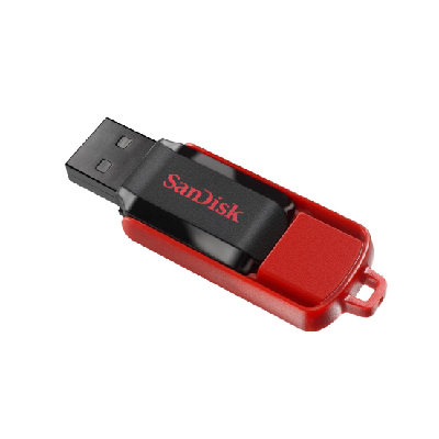 SanDisk Cruzer Switch lecteur USB flash 16 Go USB Type-A 2.0 Noir, Rouge
