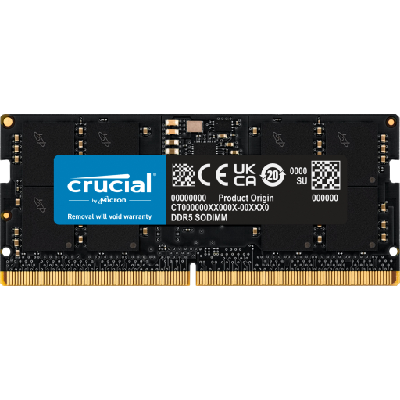 Crucial CT16G48C40S5 Barrette Mémoire 16 Go 1 x 16 Go DDR5 4800 MHz