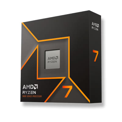 AMD Ryzen 7 9700X processeur 3,8 GHz 40 Mo L2 & L3 Boîte, Vue principale
