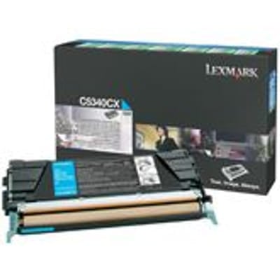 Lexmark C5340CX Cartouche de tonerOriginal Cyan, Vue principale