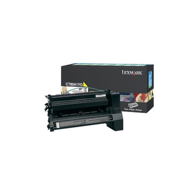 Lexmark C780A1YG Cartouche de tonerOriginal Jaune, Vue principale