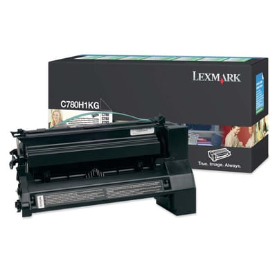 Lexmark C780H1KG Cartouche de tonerOriginal Noir, Vue principale