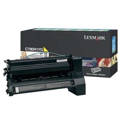 Lexmark C780H1YG Cartouche de tonerOriginal Jaune, Vue principale