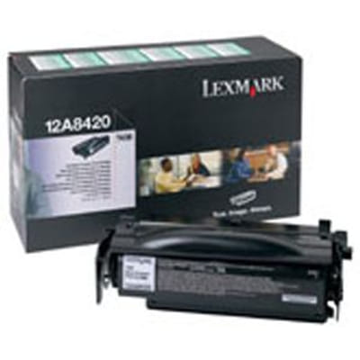 Lexmark T430 Return Program Print Cartridge Cartouche de toner Original Noir, Vue principale
