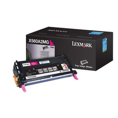 Lexmark X560A2MG Cartouche de tonerOriginal Magenta, Vue principale