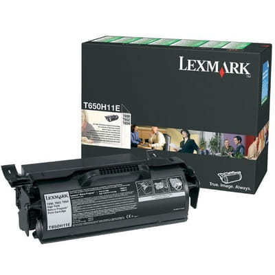 Lexmark T650H11E Cartouche de toner Original Noir, Vue principale