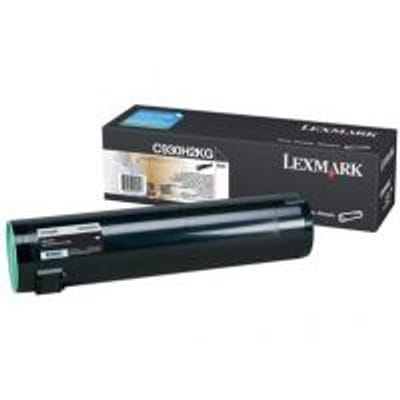 Lexmark C930H2KG Cartouche de tonerOriginal Noir, Vue principale