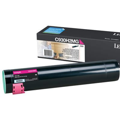 Lexmark C930H2MG Cartouche de tonerOriginal Magenta, Vue principale