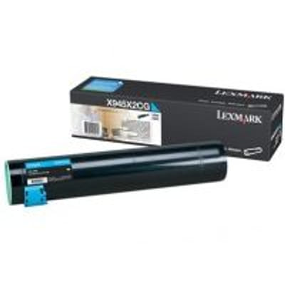 Lexmark X945X2CG Cartouche de tonerOriginal Cyan, Vue principale