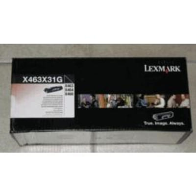 Lexmark X463X31G Cartouche de tonerOriginal Noir, Vue principale