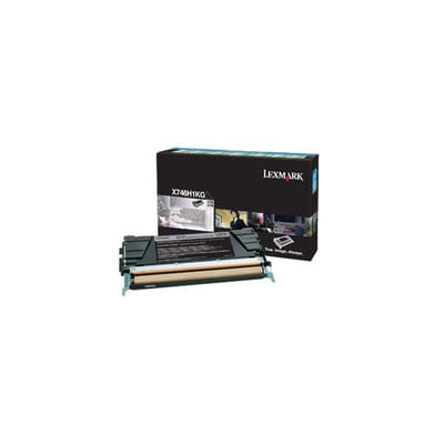 Lexmark X746H1KG Cartouche de tonerOriginal Noir, Vue principale
