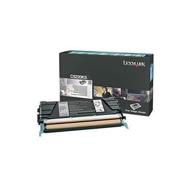 Lexmark C5220KS Cartouche de tonerOriginal Noir, Vue principale