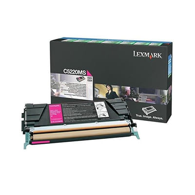 Lexmark C5220MS Cartouche de tonerOriginal Magenta, Vue principale