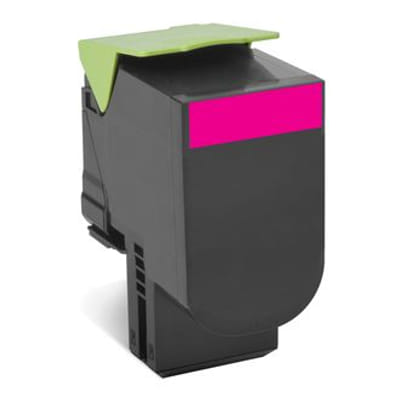 Lexmark 80C8HM0 Cartouche de tonerOriginal Magenta, Vue principale