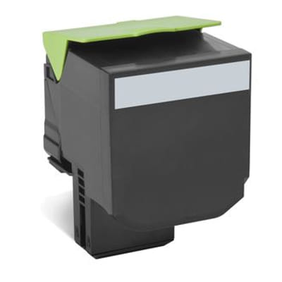 Lexmark 80C8XK0 Cartouche de tonerOriginal Noir, Vue principale