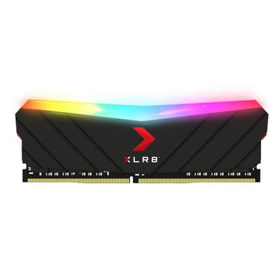 PNY XLR8 Gaming EPIC-X RGB Barrette Mémoire 8 Go 1 x 8 Go DDR4 3600 MHz, Vue principale