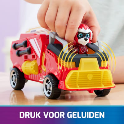 Paw Patrol – Véhicule Deluxe Stella – La Super Patrouille – Jet 40 Cm – Sons, Lumières, Projectiles – Figurine Articulée – Dès 3 Ans