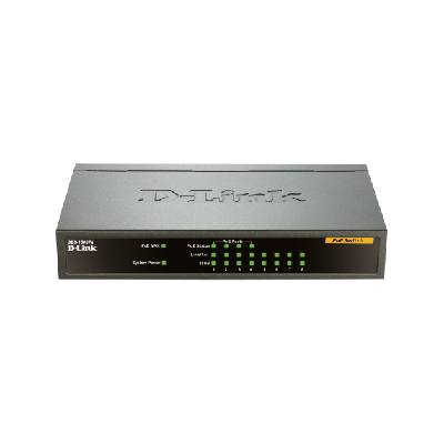D-Link -port DES-1008PA 10/100 Desktop Switch with 4 PoE Ports (DES-1008PA)
