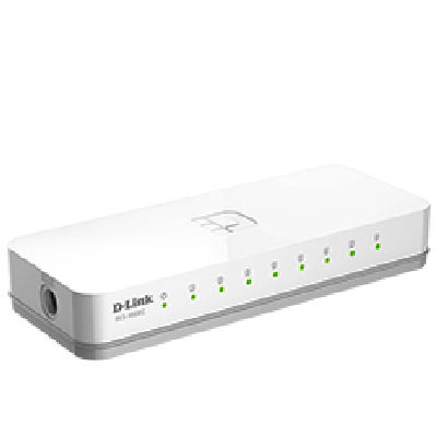 D-Link DES-1008C commutateur réseau Non-géré Fast Ethernet (10/100) Blanc