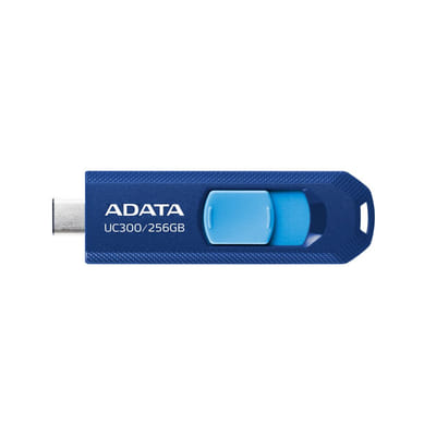 ADATA UC300 lecteur USB flash 256 Go USB Type-C 3.2 Gen 1 (3.1 Gen 1) Bleu, Vue principale
