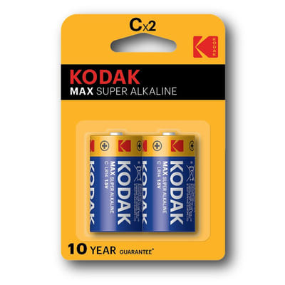 Kodak Max Super C Batterie à usage unique Alcaline, Vue principale