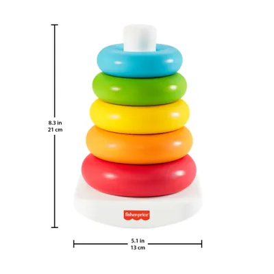 Mobile Veilleuse Fisher-Price Arc-en-Ciel 2-en-1 - Mélodies Apaisantes - Pour Bébé Dès La Naissance - HBP40