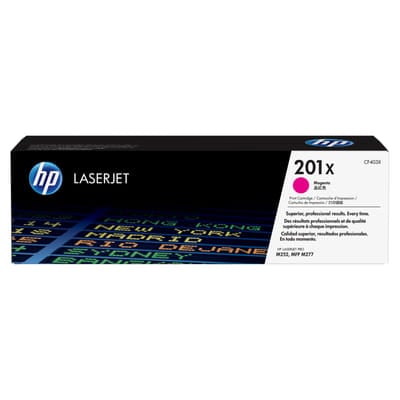 HP 201X toner LaserJet Magenta grande capacité authentique, Vue principale