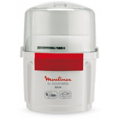 Mini hachoir Moulinex 800 Watt 200 g - Blanc (AD5601EG)