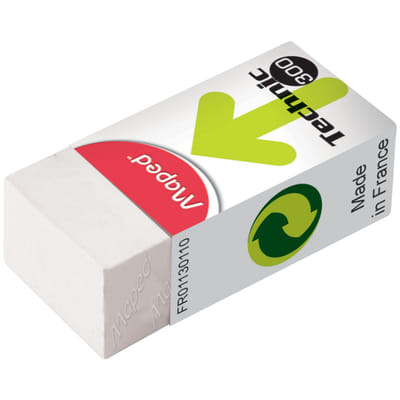 Maped M011301 gomme à effacer Caoutchouc Blanc 36 pièce(s), Vue principale