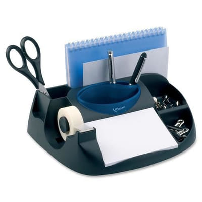 Maped 575100 porte crayons et stylos Plastique Noir, Bleu, Vue principale