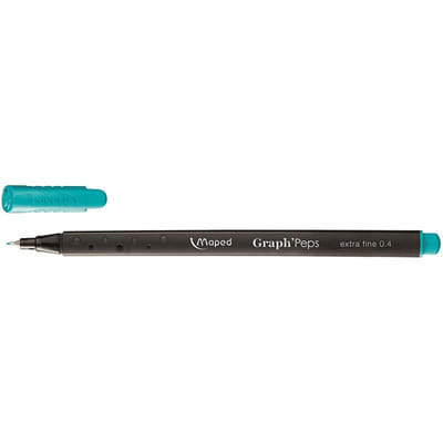 Stylo Feutre Graph'Perps Maped Pointe Fine 0.4 mm / Bleu Lagoon (749105), Vue principale