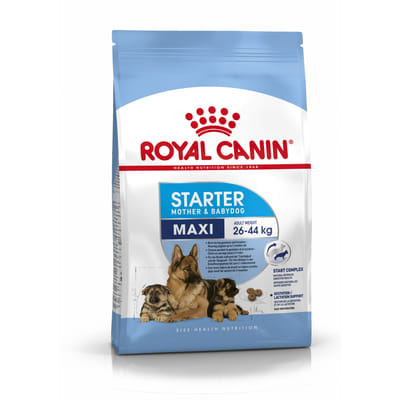Royal Canin Maxi Starter Mother & Babydog 15 kg Adulte Volaille, Riz, Vue principale