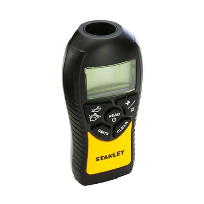 Stanley 0-77-018 télémètre Noir, Jaune 0,6 - 12 m, Vue principale