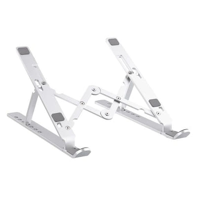 T'nB iClick Notebook Aluminium Stand Support pour ordinateur portable et tablette Argent 43,2 cm (17"), Vue principale