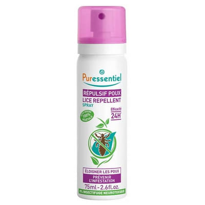 Puressentiel Spray Répulsif Poux 75 ml, Vue principale