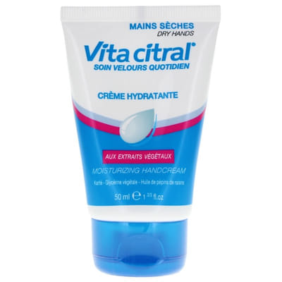 Vita Citral Soin Velours Quotidien Crème Hydratante Mains Sèches 50 ml, Vue principale