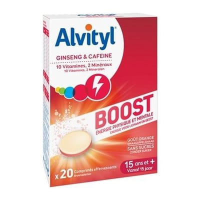 Alvityl Tonus - 20 comprimés effervescents, Vue principale