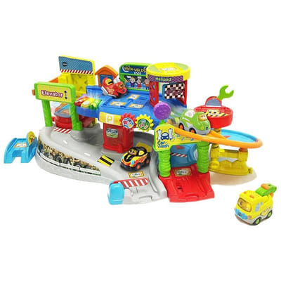 VTech Tut Tut Bolides Mon premier garage interactif, Vue principale