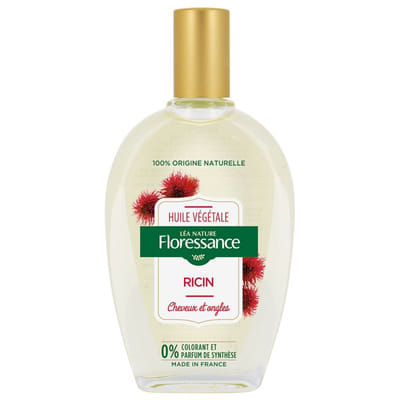 Floressance Huile Végétale Ricin 50 ml, Vue principale