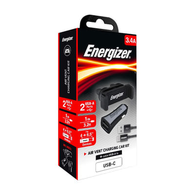 Energizer CKITB2CC23 support Support passif Mobile/smartphone Noir, Vue principale