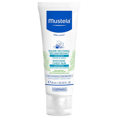 Mustela Baume Pectoral Réconfortant 40 ml, Vue principale