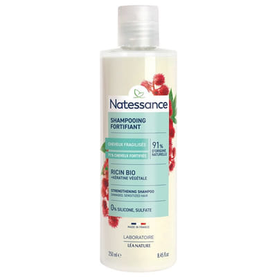 Natessance Shampoing Fortifiant Ricin 250 ml, Vue principale