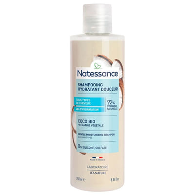Natessance Shampoing Coco Bio Hydratant Douceur 250 ml, Vue principale
