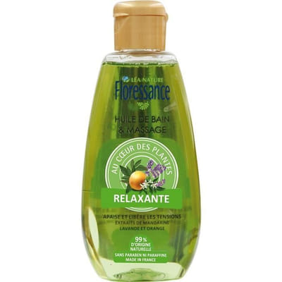 Floressance Huile de massage relaxante, 150ml, Vue principale