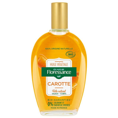Floressance Huile Végétale Carotte Bio 50 ml, Vue principale
