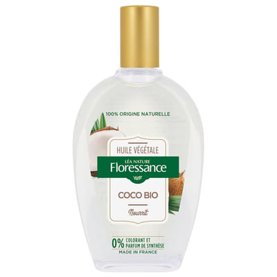 Floressance Huile Végétale Coco Bio 50 ml, Vue principale