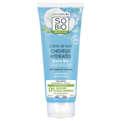 Léa Nature SO BIO étic Crème de Soin Cheveux Hydratés Bio 100 ml, Vue principale